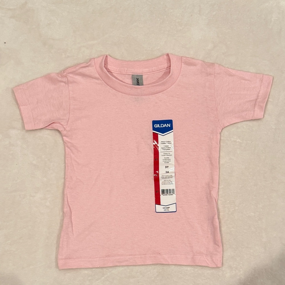 NWT Gildan Kids Pink T-Shirt